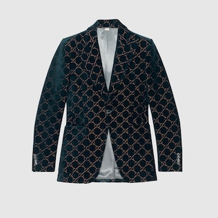 Jacke aus GG Samt