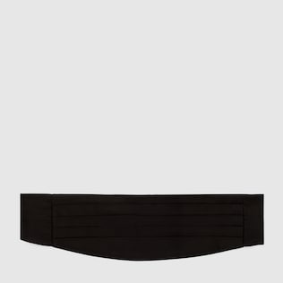 Ceinture de smoking en soie