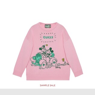 DISNEY (ディズニー) x GUCCI ウール セーター