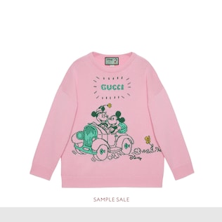 Disney x Gucci羊毛毛衣
