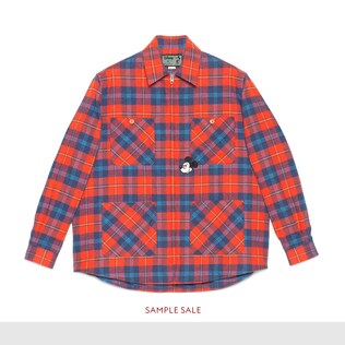 Camicia con zip Disney x Gucci