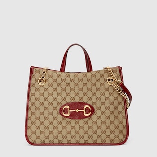 Mittelgroßer Gucci Horsebit 1955 Shopper