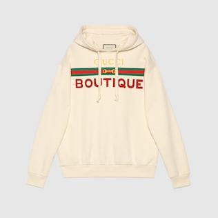 Gucci Boutique印花衛衣