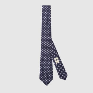Polka dot and Double G tie