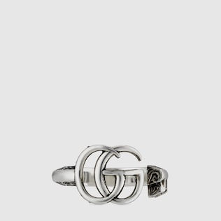 Anillo con llave de Doble G