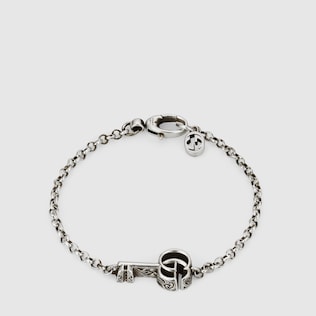 Pulsera con llave de Doble G