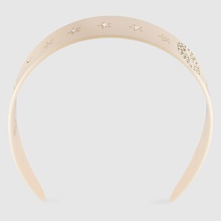 Crystal Interlocking G headband