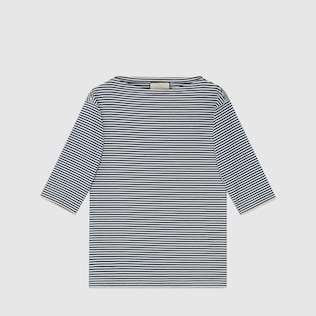 Gucci Orgasmique print striped T-shirt