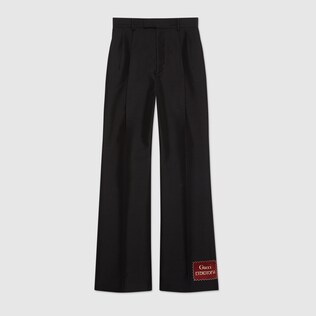Gucci ETEROTOPIA ウールモヘア パンツ