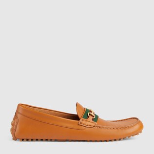 Mocassins avec bande Web pour homme