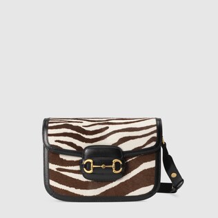 Sac à épaule détail Gucci Horsebit 1955 petite taille
