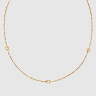 Collana 18 carati con GG