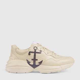 Men's printed Rhyton sneaker