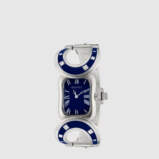 Orologio in argento con Morsetto, 22 x 30 mm