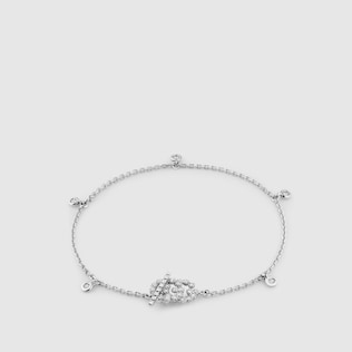 GGランニング ダイヤモンド付き 18K ブレスレット