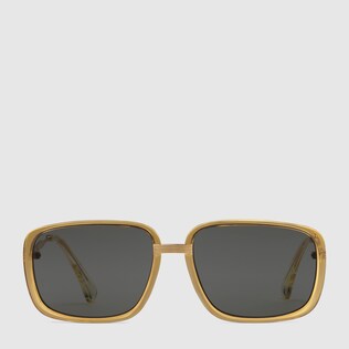 Rectangular sunglasses