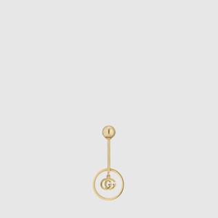 Boucle d’oreille unique GG Running 18 carats