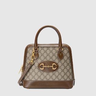 Gucci馬銜扣1955小型手挽袋