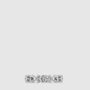 Anello Gucci Flora 18 carati con diamanti