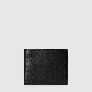 Cartera con GG en relieve