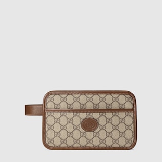 Travel case with Interlocking G