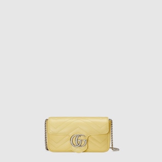 GG Marmont matelassé leather super mini bag