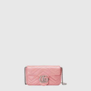 GG Marmont matelassé leather super mini bag