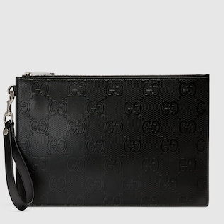 Cartera con GG en relieve