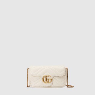 GG Marmont matelassé leather super mini bag