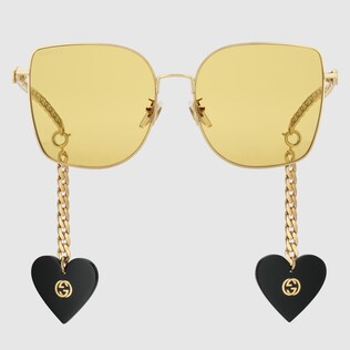 Online Exclusive specialized fit sunglasses with charms