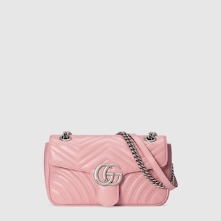 Borsa a spalla GG Marmont misura piccola