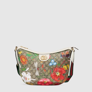 GG Flora shoulder bag