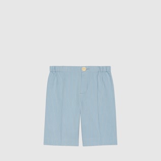 Pantalone in cotone a righe
