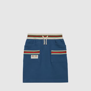 Children's cotton skirt with Web