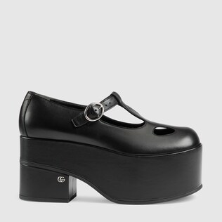 Women's Mary Jane platform pump