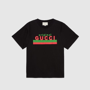 T-shirt oversize à imprimé « Original Gucci »