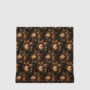 Tapete mit Grotesque-Print