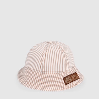 Sombrero pescador a rayas para bebé