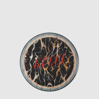 Boîte à bijoux imprimé marbre Gucci