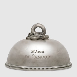 Cloche with snake