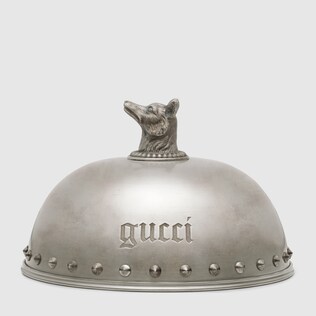 Cloche with wolf
