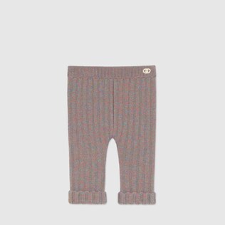 Baby wool mouline leggings