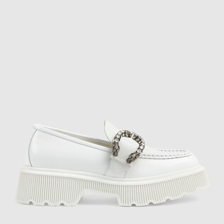 Mocassins avec tête de tigre pour femme
