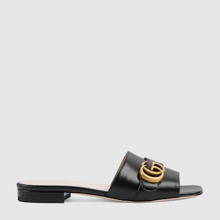 Women's slide with Double G
