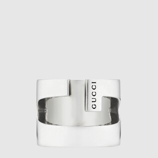 Anello con motivo G
