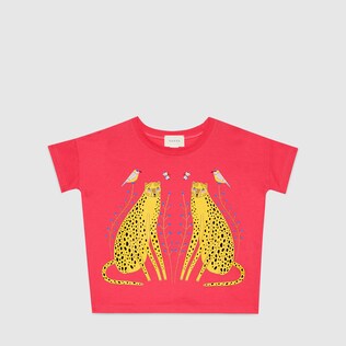 Children's Ashley Percival print T-shirt