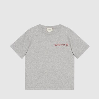 Children's punk print T-shirt