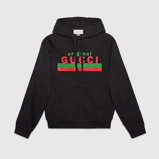 Sweatshirt mit „Original Gucci“-Print