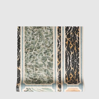 Papier peint marbre Gucci