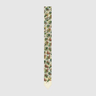 Halsschleife aus Baumwolle mit Blumenstrauß-Print
